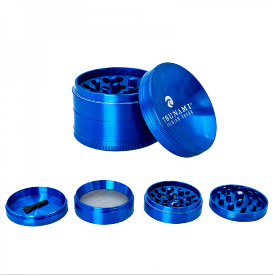 Tsunami 4-Piece 50mm Caved Top Grinder