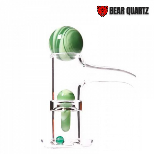 Bear Quartz Hanging Pillar Marble Set