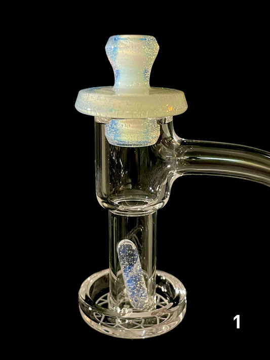 BorOregon Glass Full Color Slurper Cap w/ Pillar