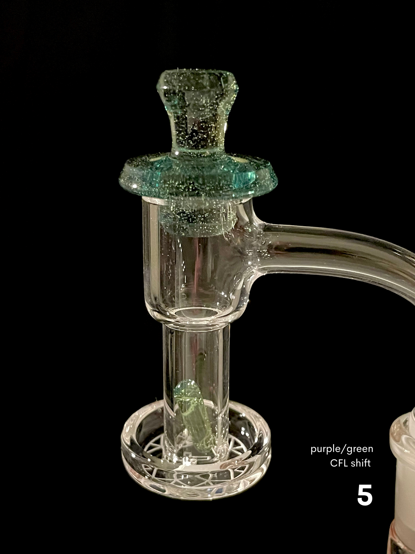 BorOregon Glass Full Color Slurper Cap w/ Pillar