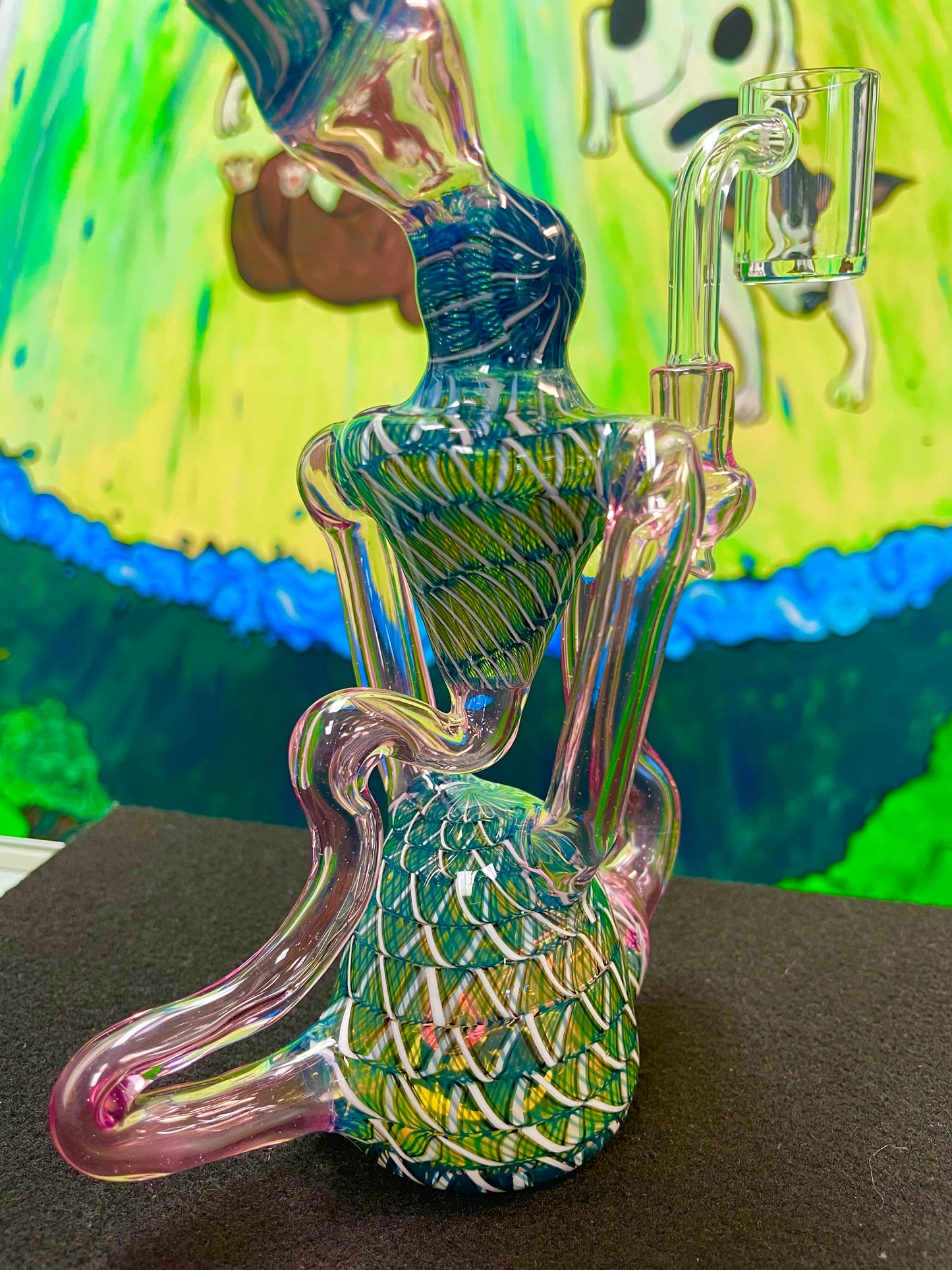 Bluejay Glass Fumed Recycler