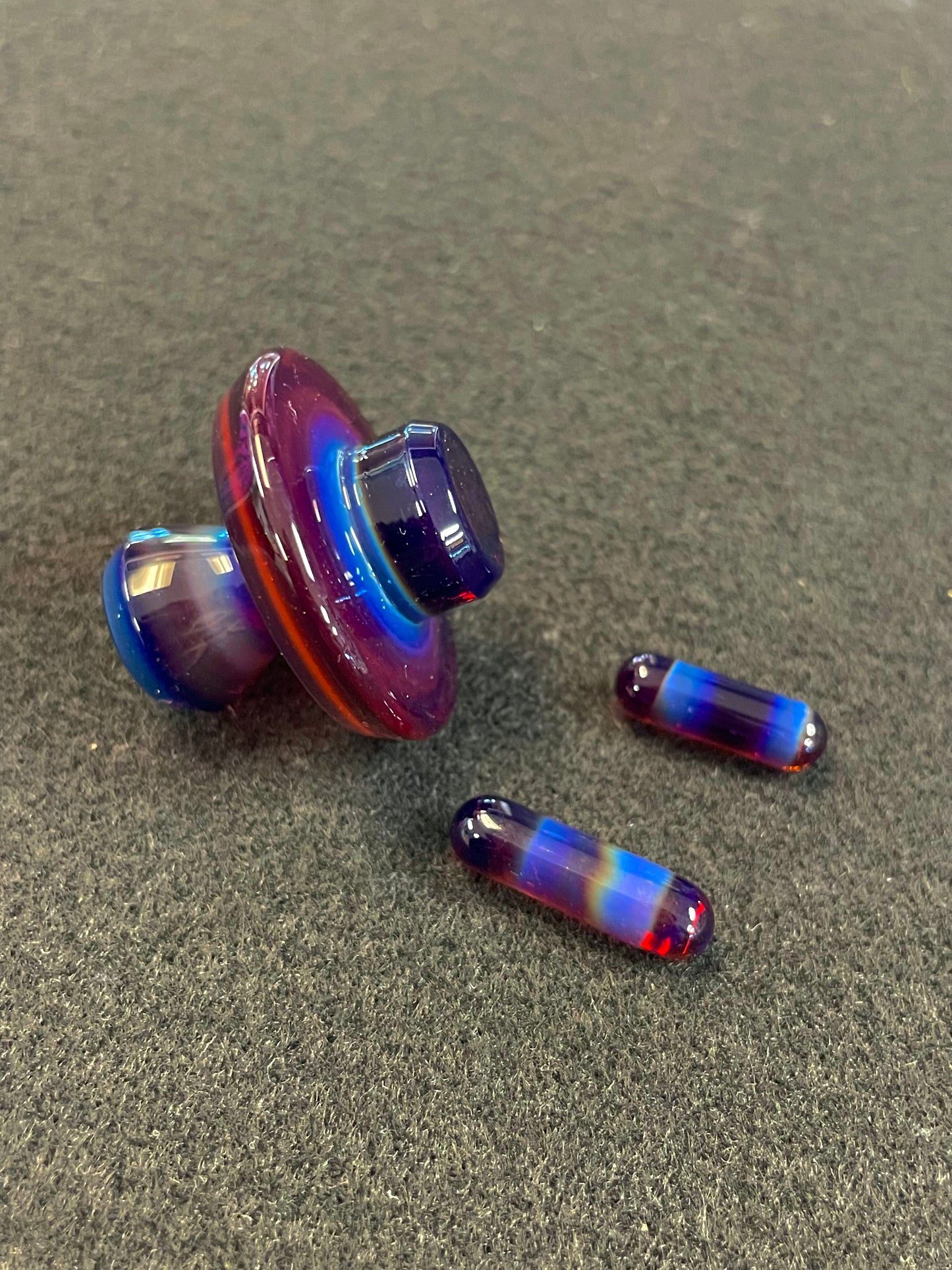 BorOregon Glass Full Color Slurper Cap w/ Pillar