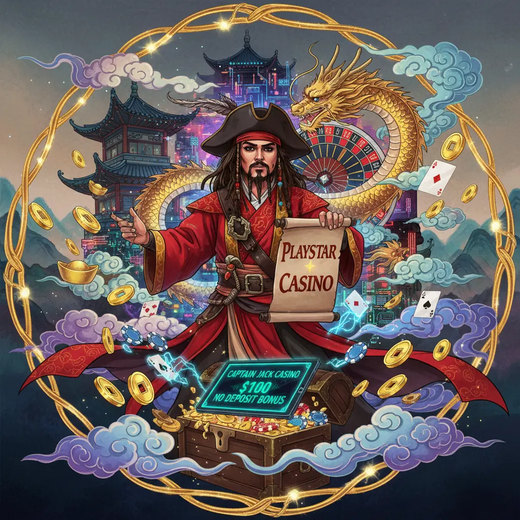 captain jack casino $100 no deposit bonus - PlayStar